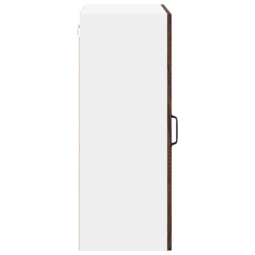 Keukenkast aan de muur Bruin Eiken 50 x 31 x 80 cm Bewerkt hout