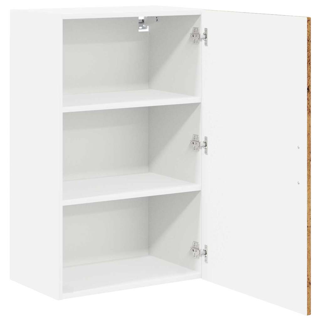 Keukenkast aan de muur Oud Hout 50 x 31 x 80 cm Bewerkt hout