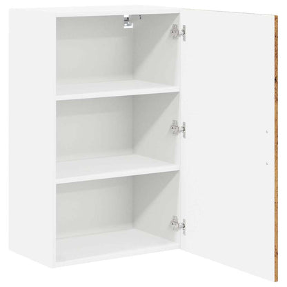 Keukenkast aan de muur Oud Hout 50 x 31 x 80 cm Bewerkt hout