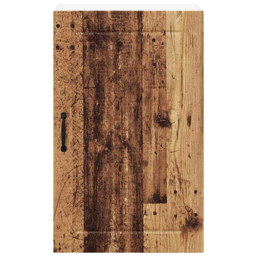 Keukenkast aan de muur Oud Hout 50 x 31 x 80 cm Bewerkt hout