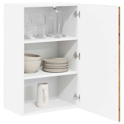 Keukenkast aan de muur Oud Hout 50 x 31 x 80 cm Bewerkt hout