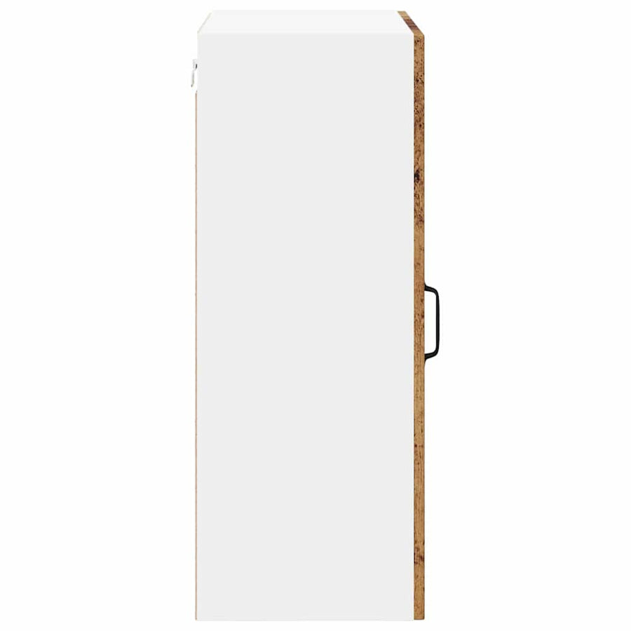Keukenkast aan de muur Oud Hout 50 x 31 x 80 cm Bewerkt hout