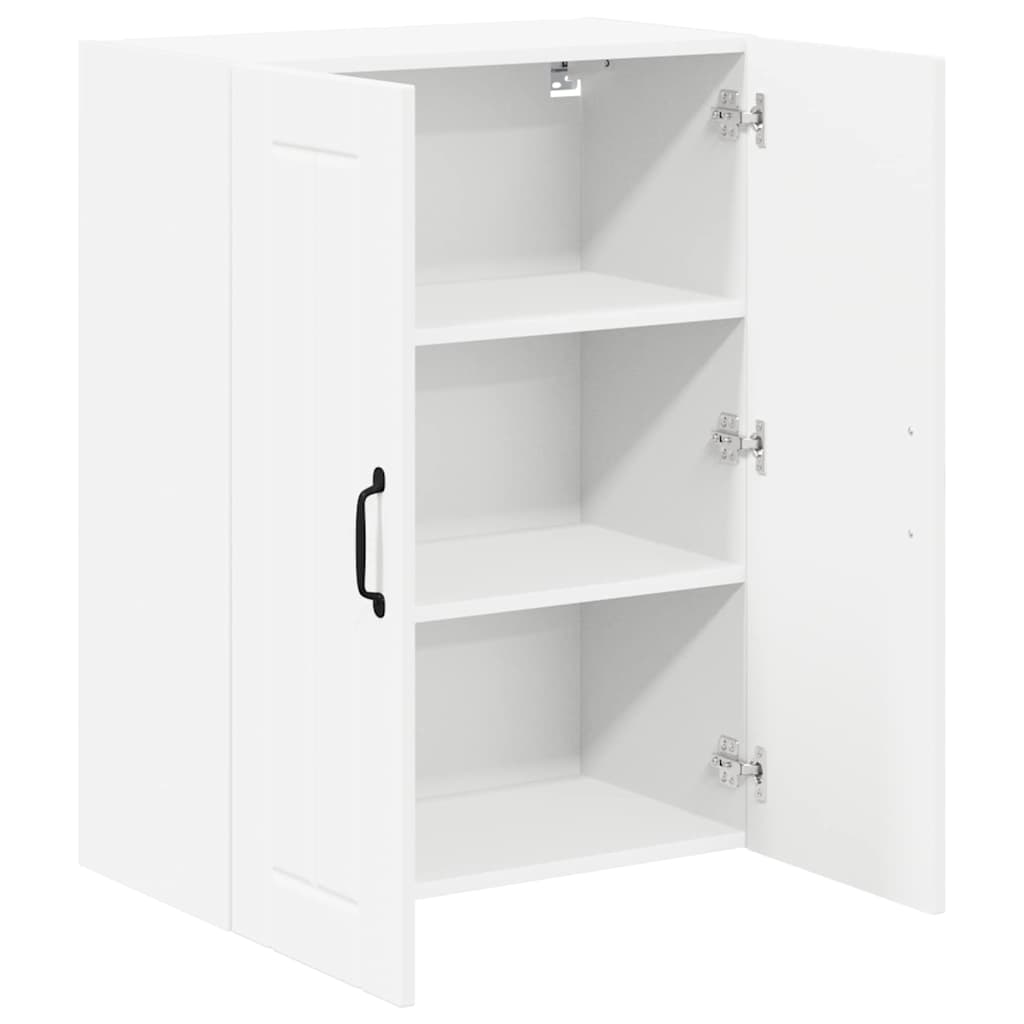 Keukenkast aan de muur Wit 60 x 31 x 80 cm Bewerkt hout