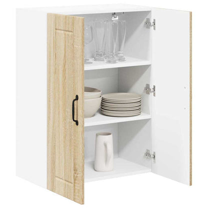 Keukenkast aan de muur met plank Sonoma Eiken 60 x 31 x 80 cm