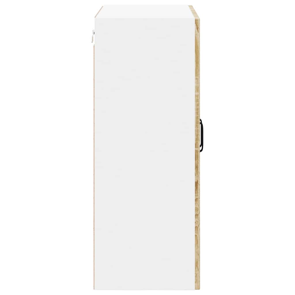 Keukenkast aan de muur met plank Sonoma Eiken 60 x 31 x 80 cm