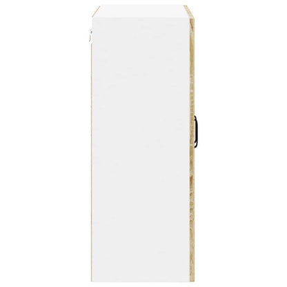 Keukenkast aan de muur met plank Sonoma Eiken 60 x 31 x 80 cm