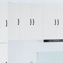 Keukenkast aan de muur met plank Hoogglans wit 60 x 31 x 80 cm