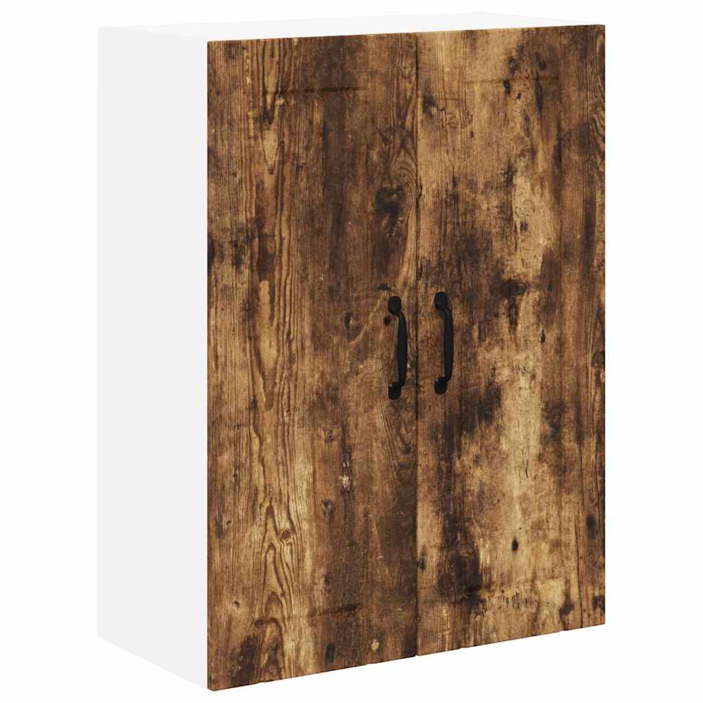 Keukenkast aan de muur met plank Gerookt eiken 60 x 31 x 80 cm