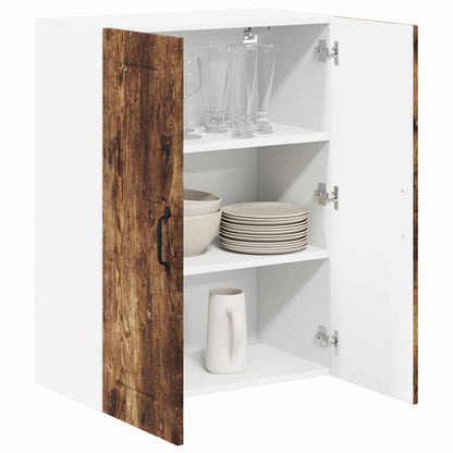 Keukenkast aan de muur met plank Gerookt eiken 60 x 31 x 80 cm