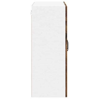 Keukenkast aan de muur met plank Gerookt eiken 60 x 31 x 80 cm