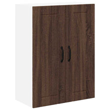 Keukenkast aan de muur Bruin Eiken 60 x 31 x 80 cm Bewerkt hout