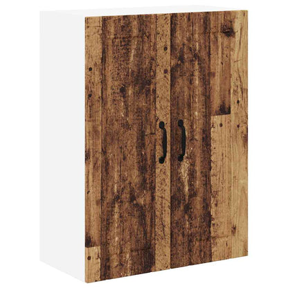 Keukenkast aan de muur Oud Hout 60 x 31 x 80 cm Bewerkt hout