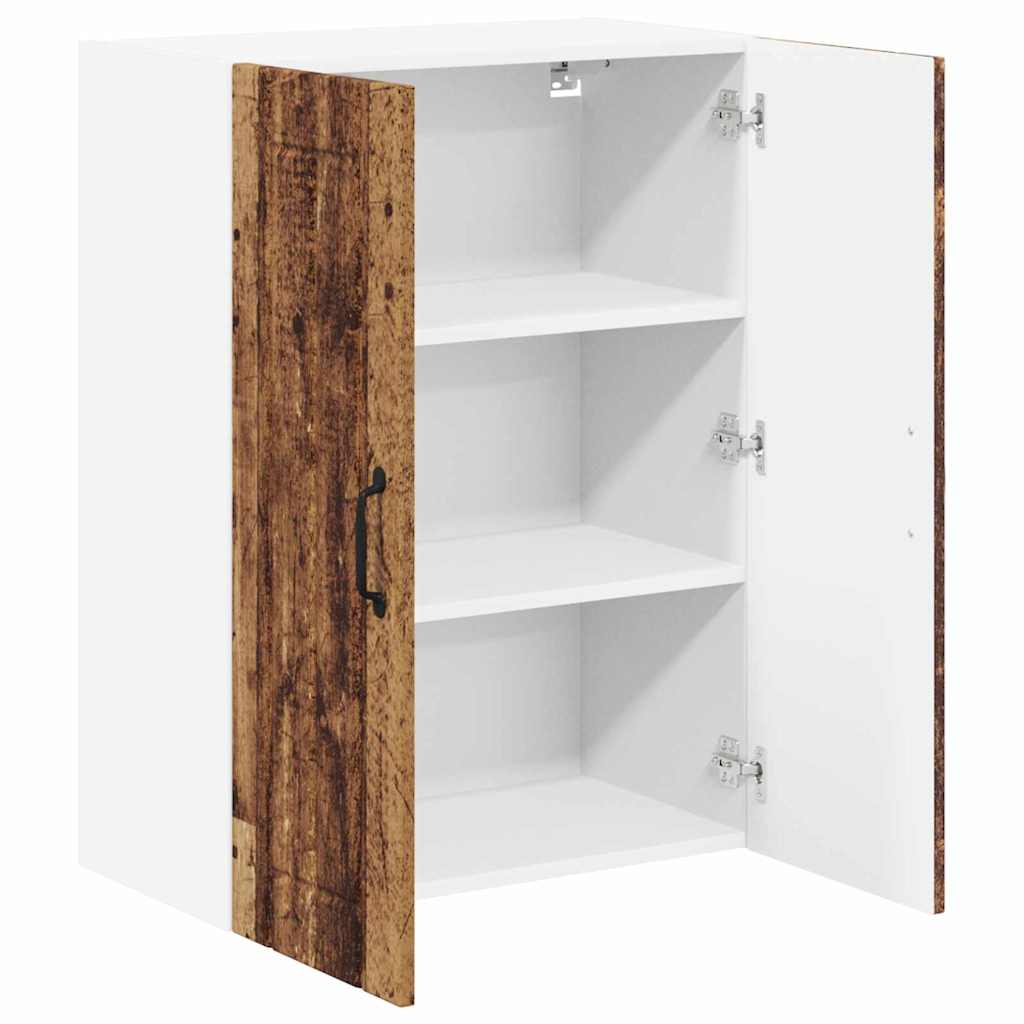 Keukenkast aan de muur Oud Hout 60 x 31 x 80 cm Bewerkt hout