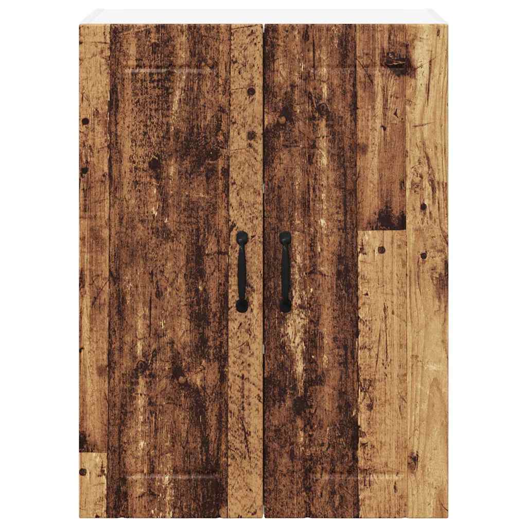 Keukenkast aan de muur Oud Hout 60 x 31 x 80 cm Bewerkt hout