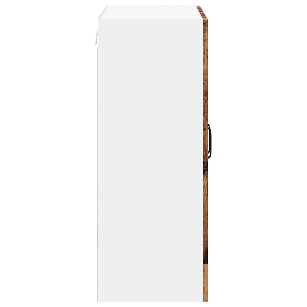Keukenkast aan de muur Oud Hout 60 x 31 x 80 cm Bewerkt hout