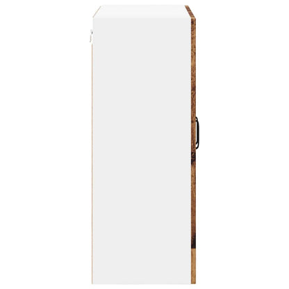 Keukenkast aan de muur Oud Hout 60 x 31 x 80 cm Bewerkt hout