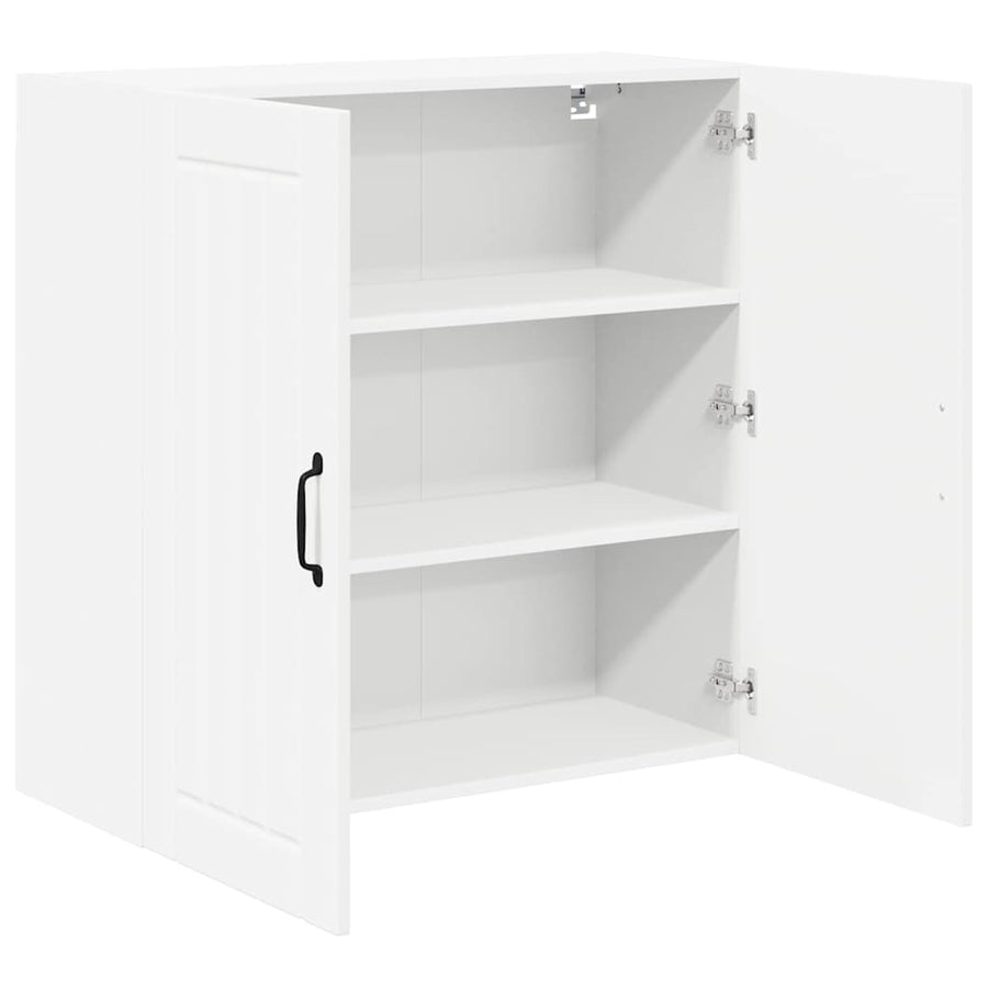 Keukenkast aan de muur Wit 80 x 31 x 80 cm Bewerkt hout