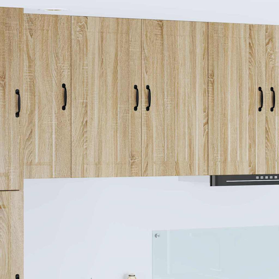 Keukenkast aan de muur met plank Sonoma Eiken 80 x 31 x 80 cm