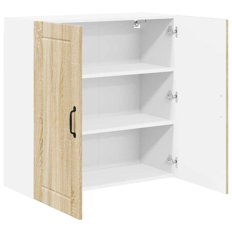 Keukenkast aan de muur met plank Sonoma Eiken 80 x 31 x 80 cm