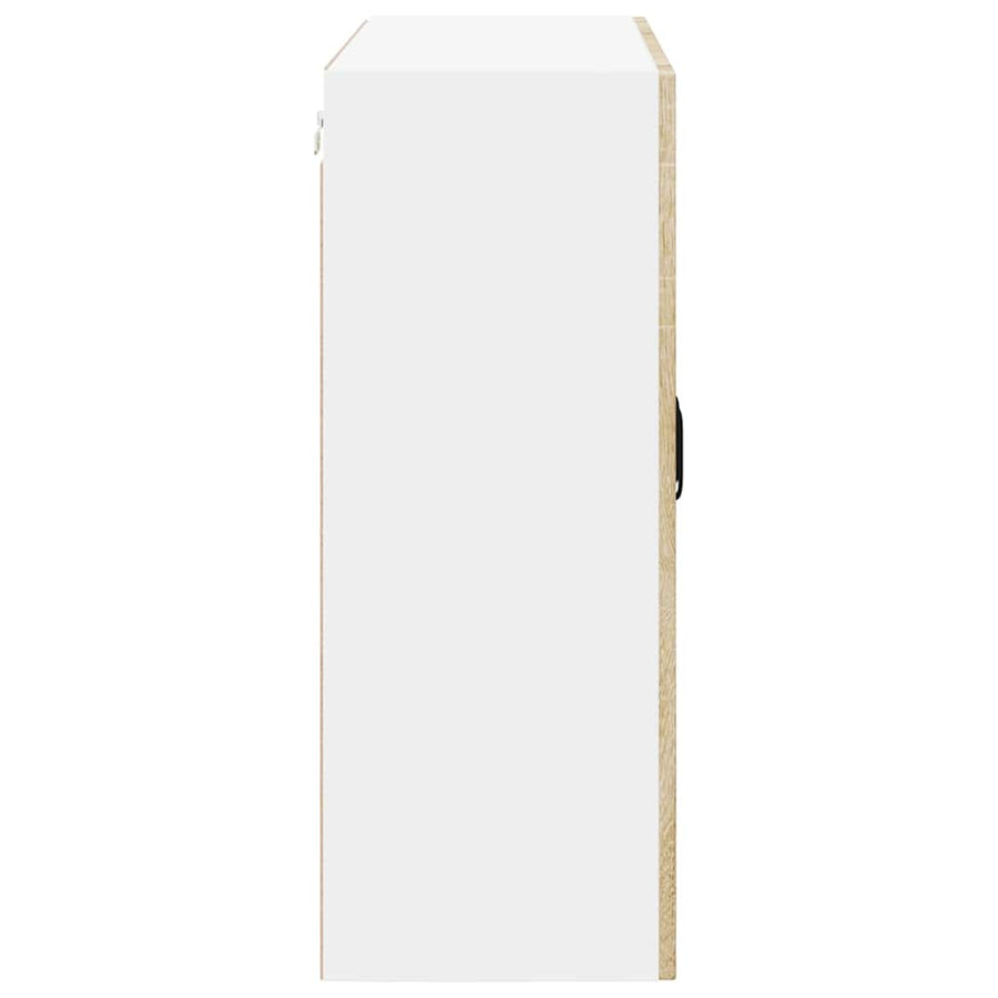 Keukenkast aan de muur met plank Sonoma Eiken 80 x 31 x 80 cm