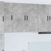 Keukenkast beton grijs 80x31x80 cm