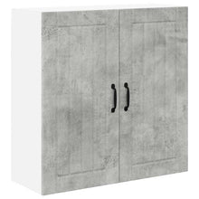 Keukenkast aan de muur Beton Grijs 80 x 31 x 80 cm Bewerkt hout