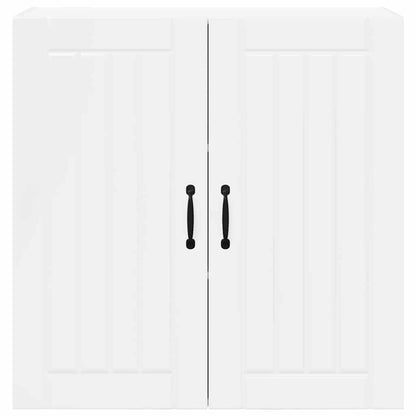 Keukenkast aan de muur met plank Hoogglans wit 80 x 31 x 80 cm