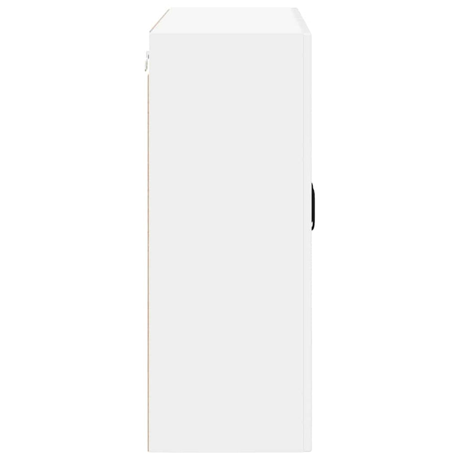 Keukenkast aan de muur met plank Hoogglans wit 80 x 31 x 80 cm