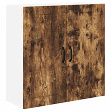 Keukenkast aan de muur met plank Gerookt eiken 80 x 31 x 80 cm