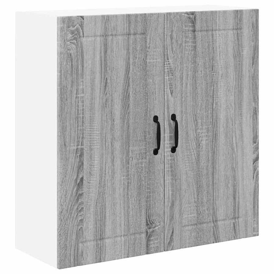 Keukenkast aan de muur met plank Grijs Sonoma 80 x 31 x 80 cm