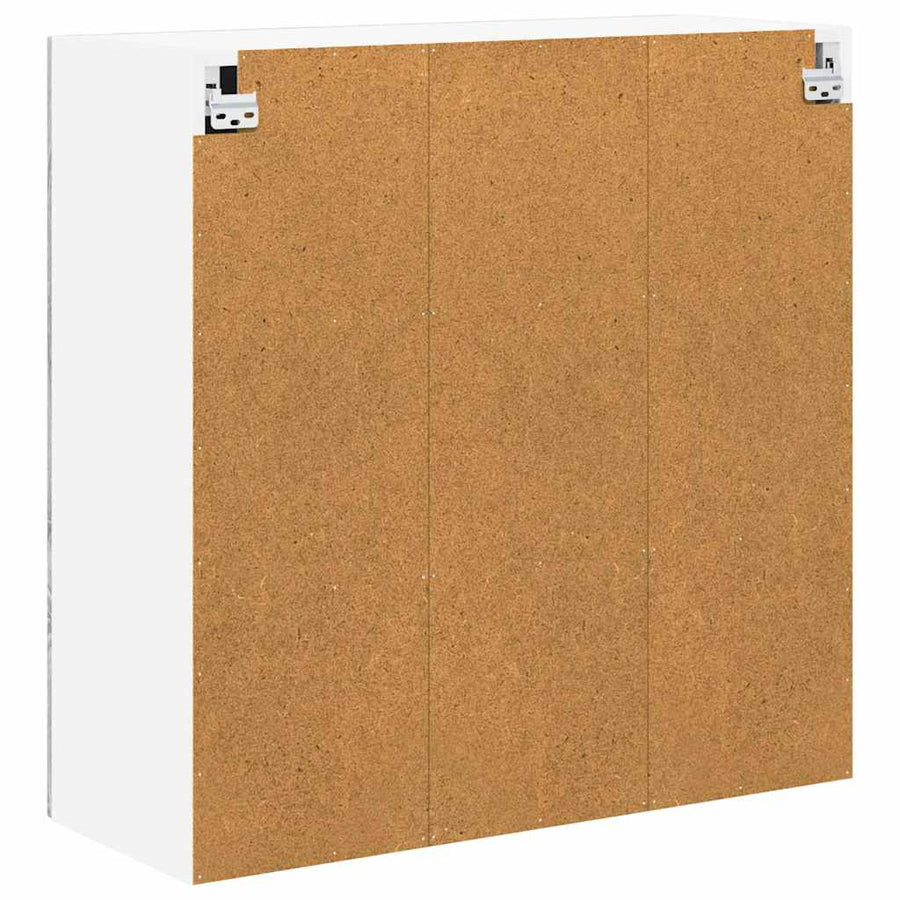 Keukenkast aan de muur met plank Grijs Sonoma 80 x 31 x 80 cm