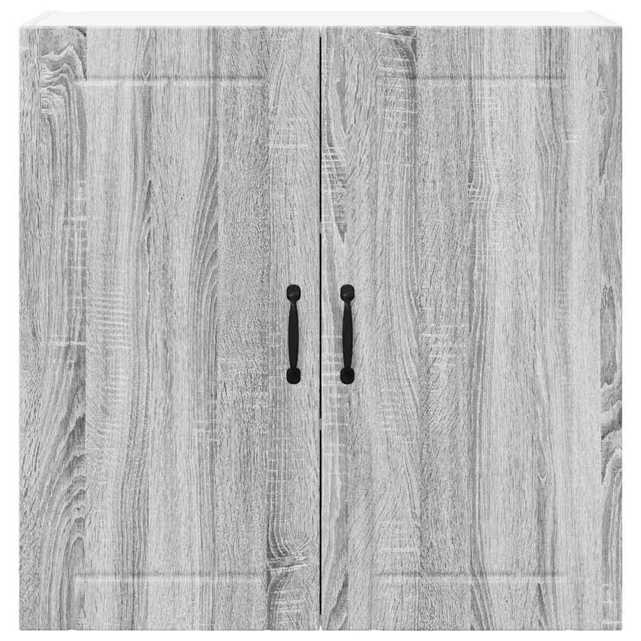 Keukenkast aan de muur met plank Grijs Sonoma 80 x 31 x 80 cm