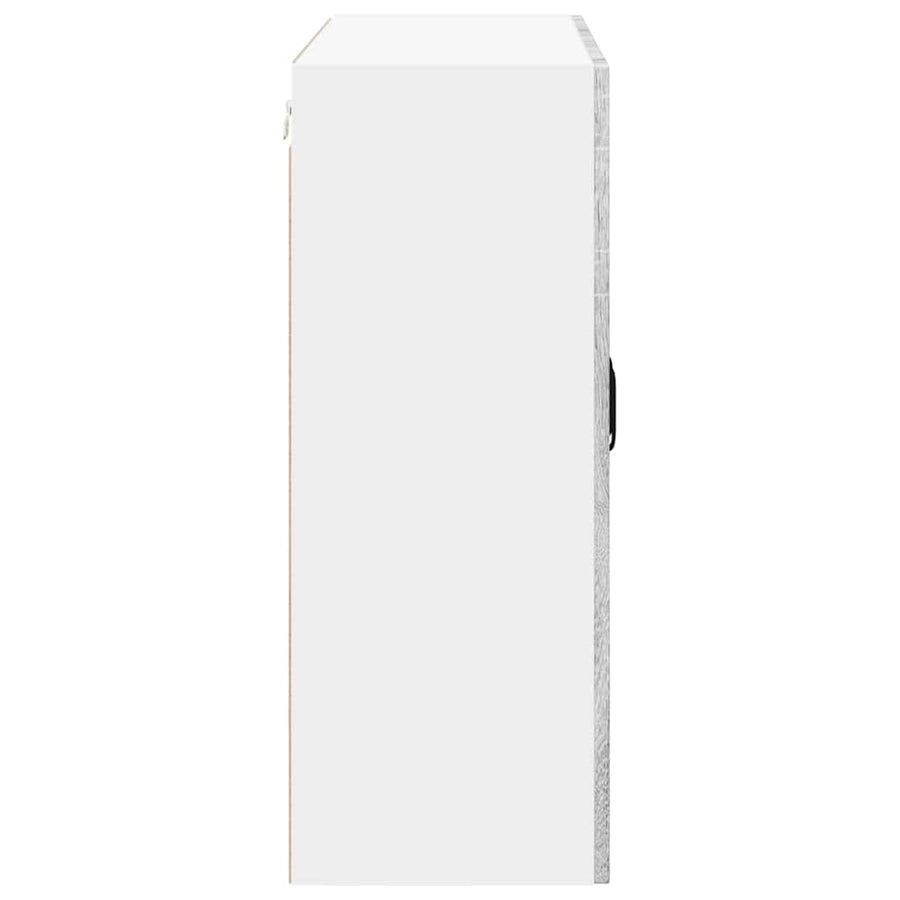Keukenkast aan de muur met plank Grijs Sonoma 80 x 31 x 80 cm