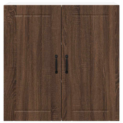 Keukenkast aan de muur Bruin Eiken 80 x 31 x 80 cm Bewerkt hout
