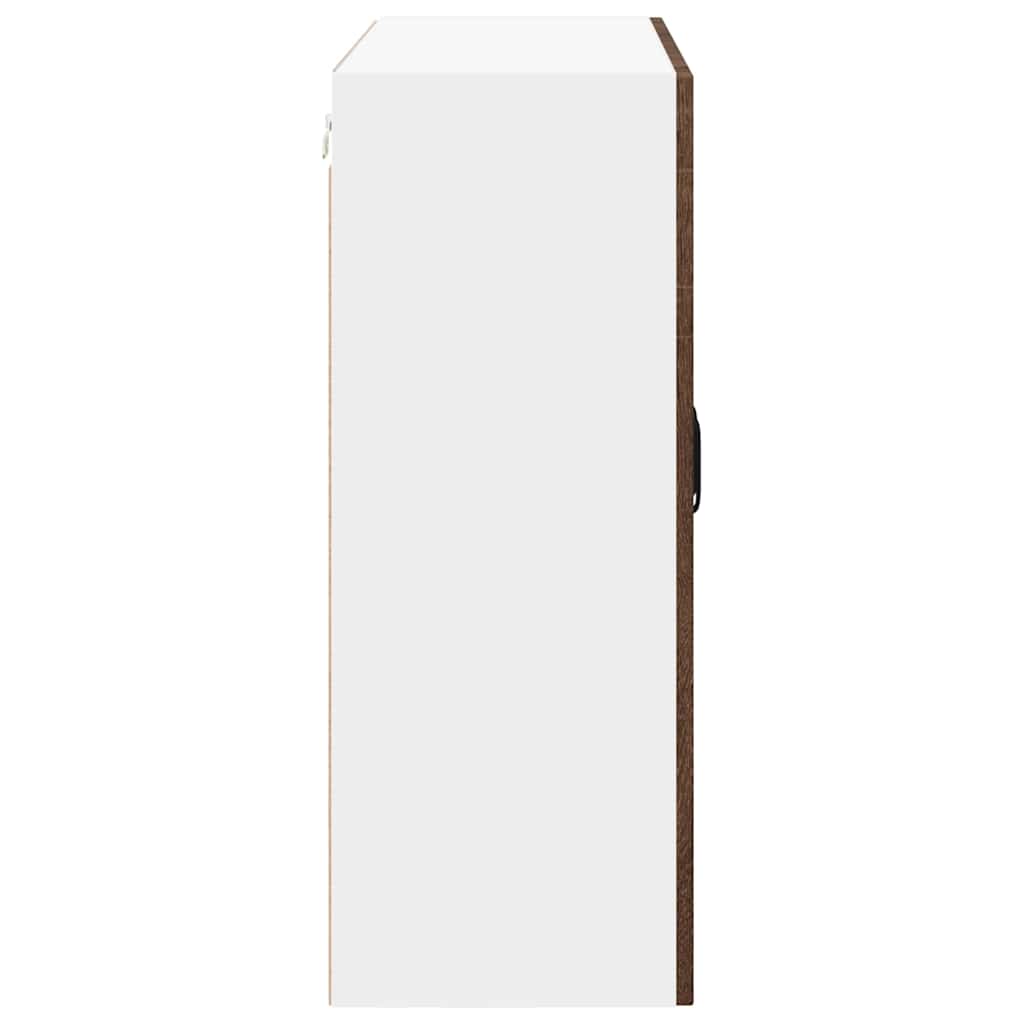 Keukenkast aan de muur Bruin Eiken 80 x 31 x 80 cm Bewerkt hout