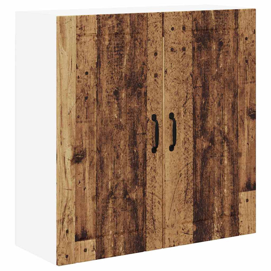Keukenkast aan de muur Oud Hout 80 x 31 x 80 cm Bewerkt hout