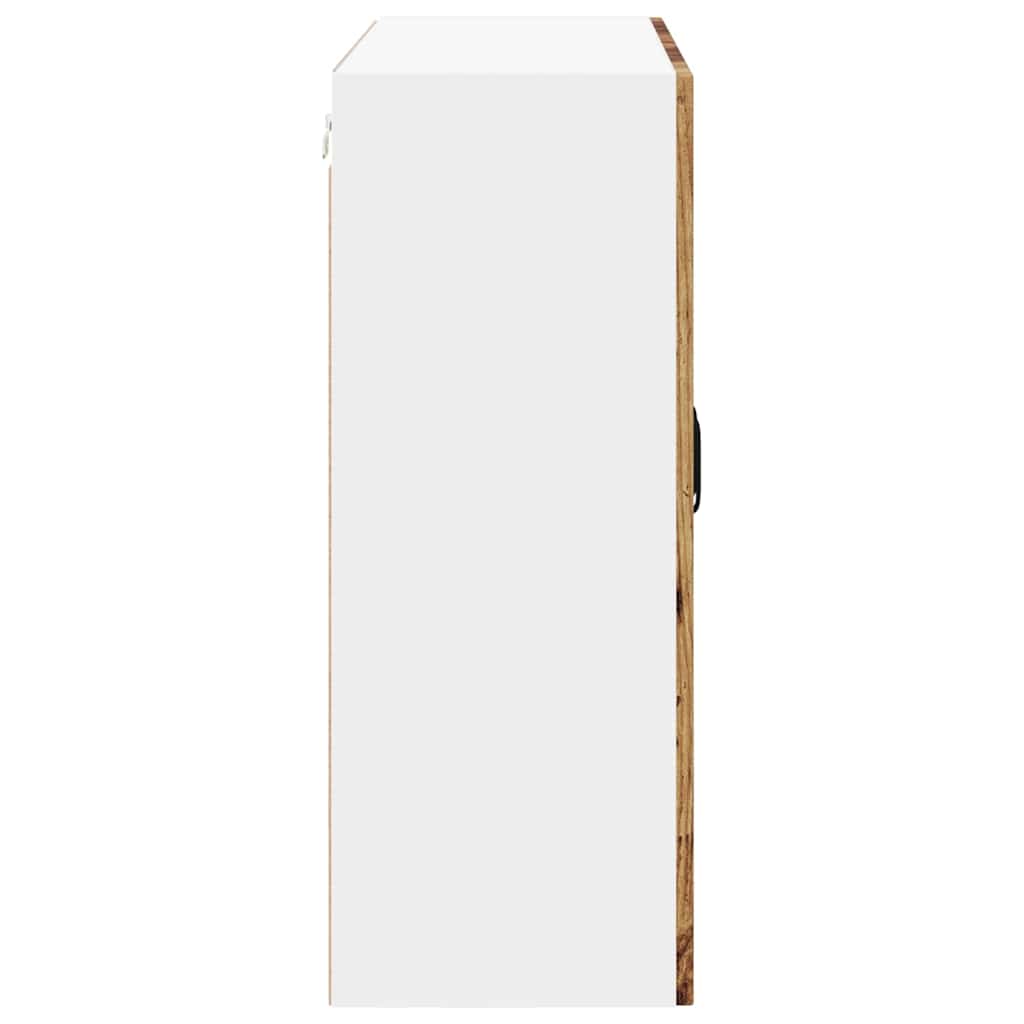 Keukenkast aan de muur Oud Hout 80 x 31 x 80 cm Bewerkt hout