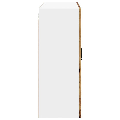 Keukenkast aan de muur Oud Hout 80 x 31 x 80 cm Bewerkt hout