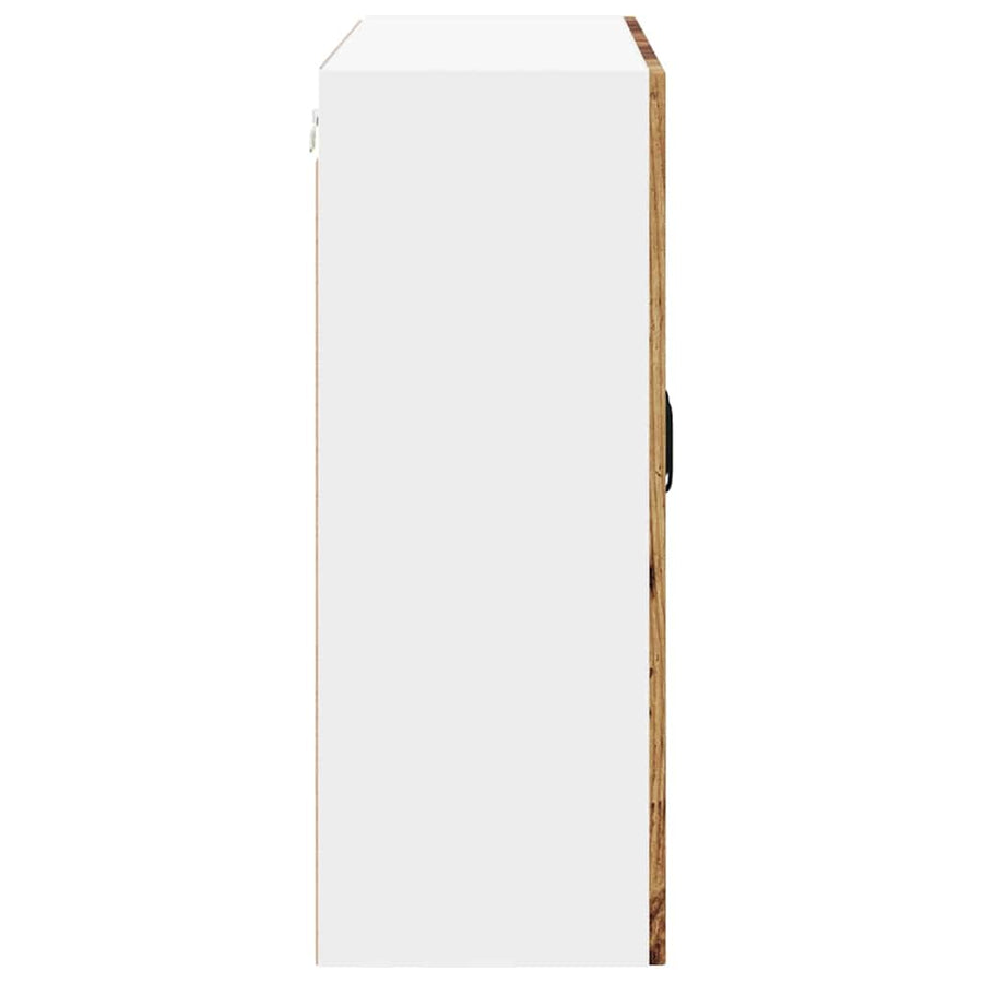 Keukenkast aan de muur Oud Hout 80 x 31 x 80 cm Bewerkt hout