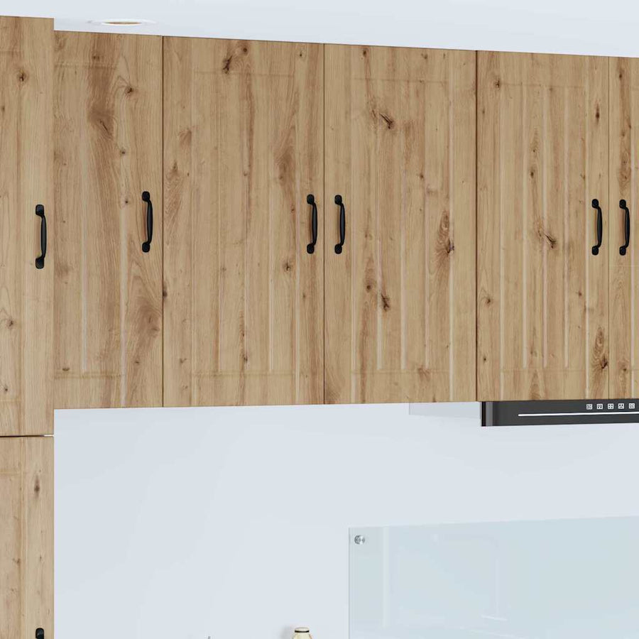 Keukenkast aan de muur met plank Artisan Eiken 80 x 31 x 80 cm