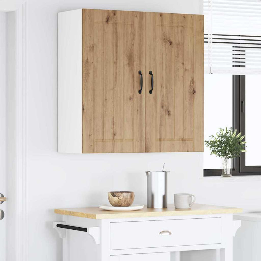 Keukenkast aan de muur met plank Artisan Eiken 80 x 31 x 80 cm