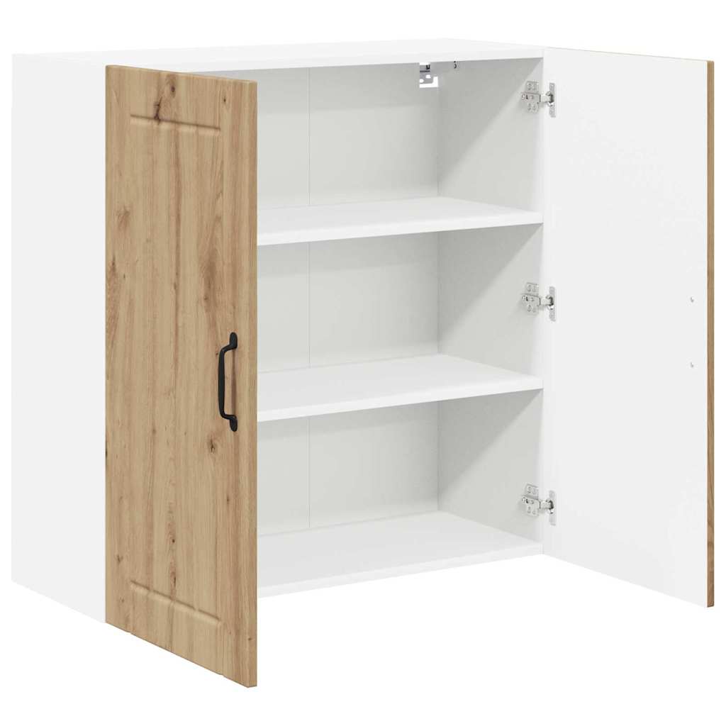 Keukenkast aan de muur met plank Artisan Eiken 80 x 31 x 80 cm