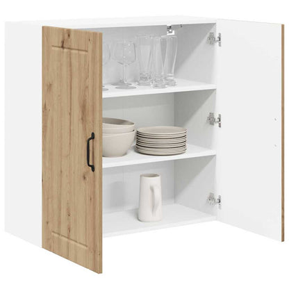 Keukenkast aan de muur met plank Artisan Eiken 80 x 31 x 80 cm