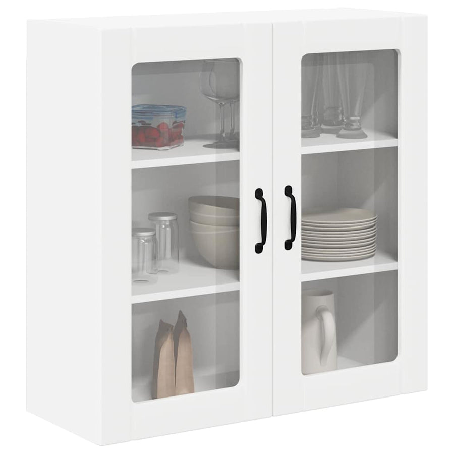 Keukenkast aan de muur Wit 80 x 31 x 80 cm Bewerkt hout
