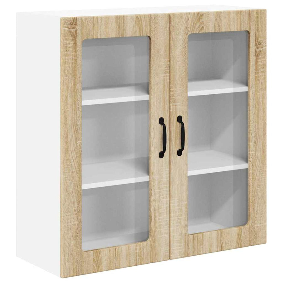 Keukenkast aan de muur met plank Sonoma Eiken 80 x 31 x 80 cm