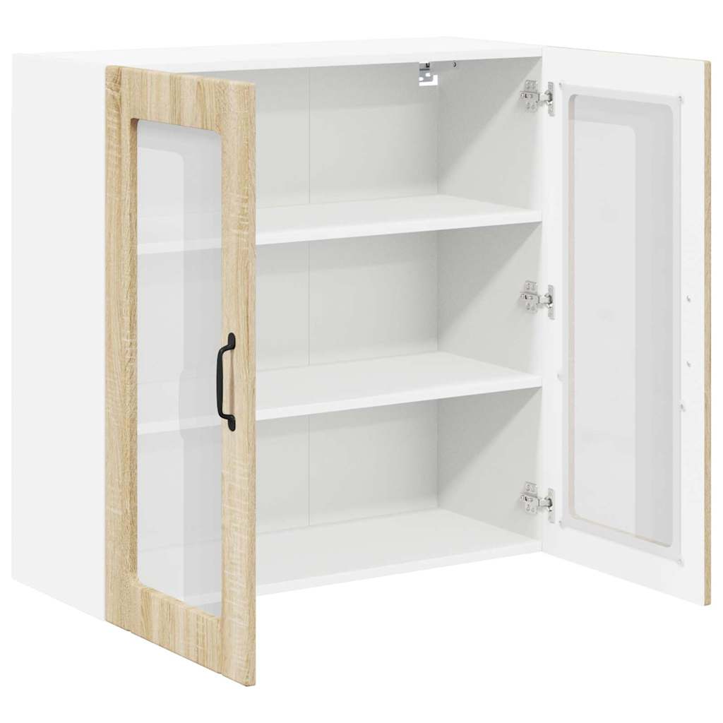 Keukenkast aan de muur met plank Sonoma Eiken 80 x 31 x 80 cm