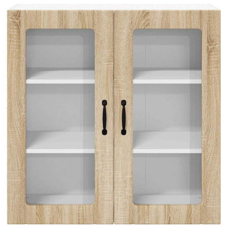 Keukenkast aan de muur met plank Sonoma Eiken 80 x 31 x 80 cm
