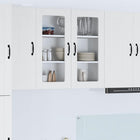 High gloss white kitchen cabinet 80 x 31 x 80 cm Engineered wood
