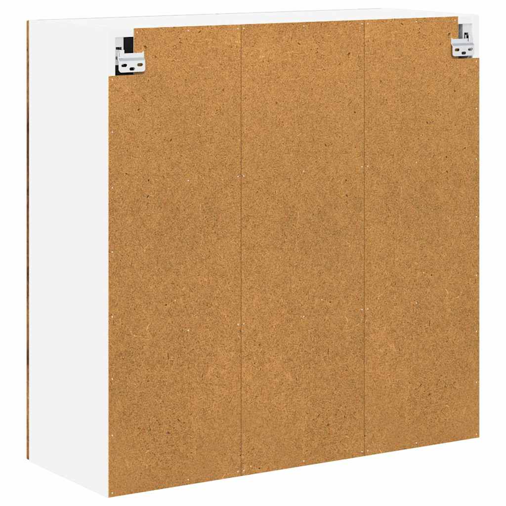 Keukenkast aan de muur met plank Gerookt eiken 80 x 31 x 80 cm
