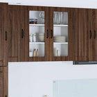 Keukenkast 80x31x80 cm bruin eiken